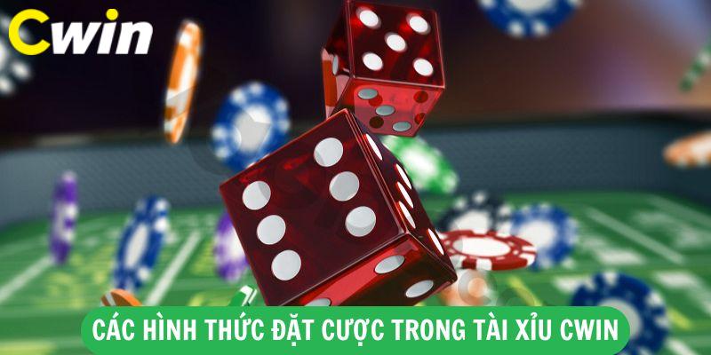 Các hình thức đặt cược trong tài xỉu Cwin